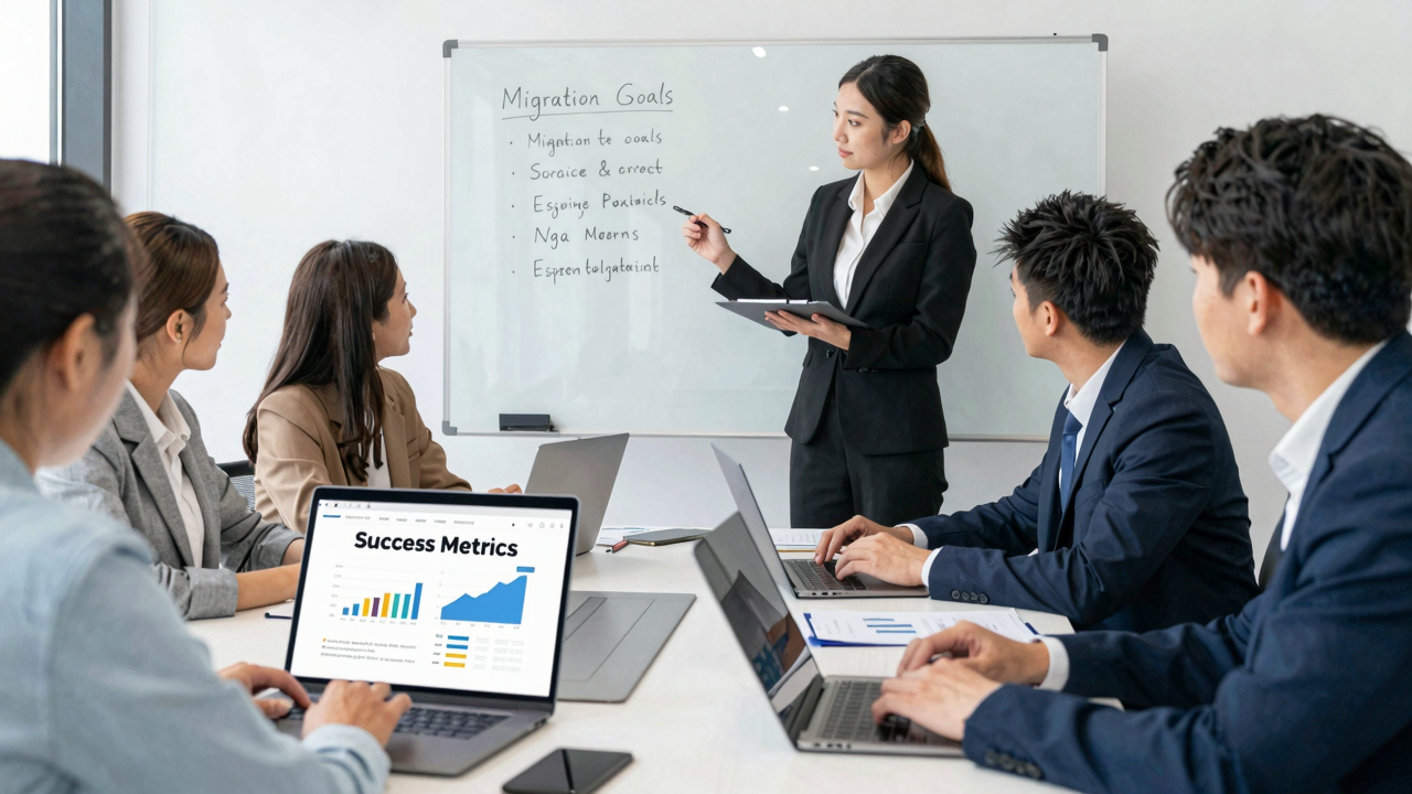 Define Clear Migration Goals and Success Metrics