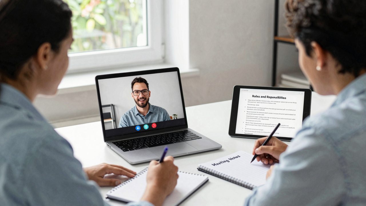 Define Roles and Responsibilities Clearly for Remote Work
