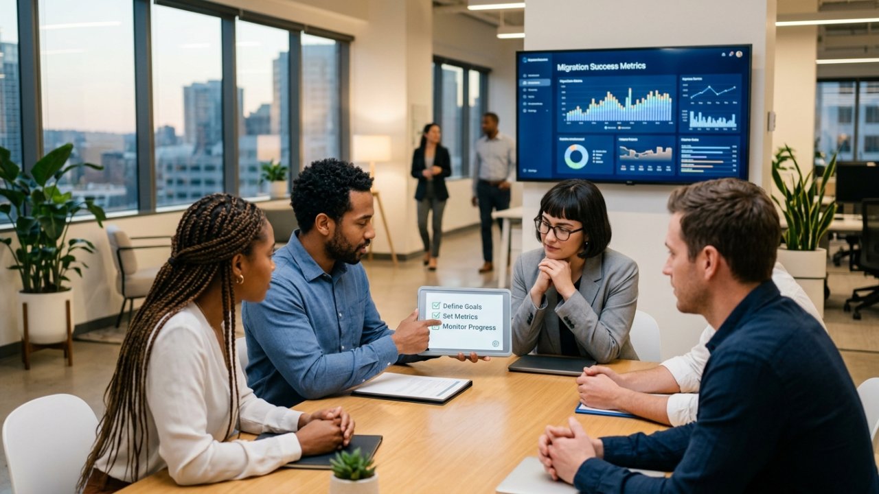 Define Specific Goals and Success Metrics for Your Migration