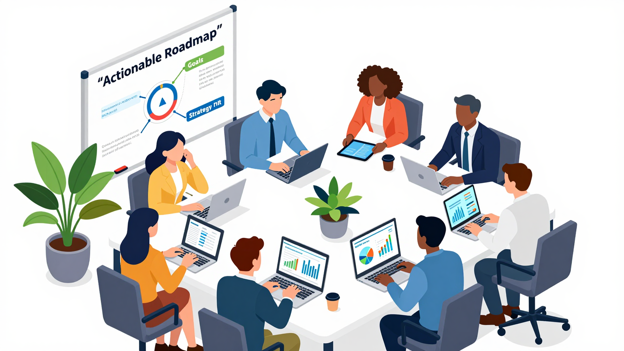 Developing an Actionable Roadmap for Digital Transformation Success