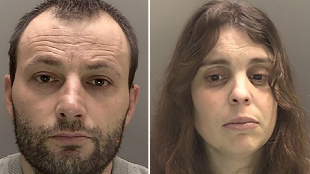 Parents who killed their baby have sentences increased Image shows Klevi Pirjani, 38, and 35-year-old Nivalda Pirjani