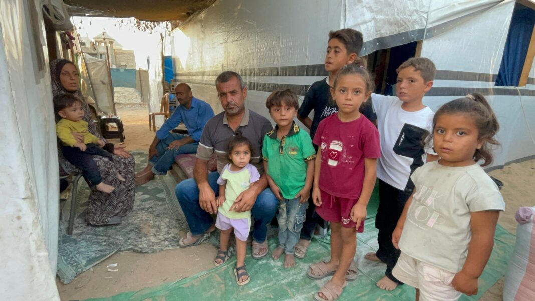 Funding shortages force World Food Programme to cut aid to Gaza Dalal al-Dahdouh (L) and her family in Gaza City, northern Gaza