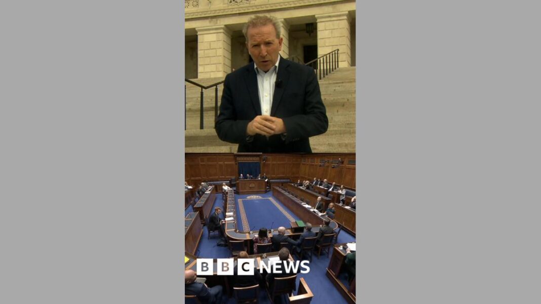 Alliance MLAs walk out over Muir no confidence vote Alliance MLAs walk out over Muir no confidence vote
