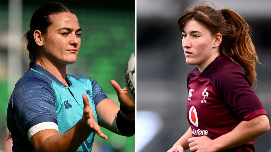 Clohessy and Gallagher handed first Ireland starts Jane Clohessy and Niamh Gallagher