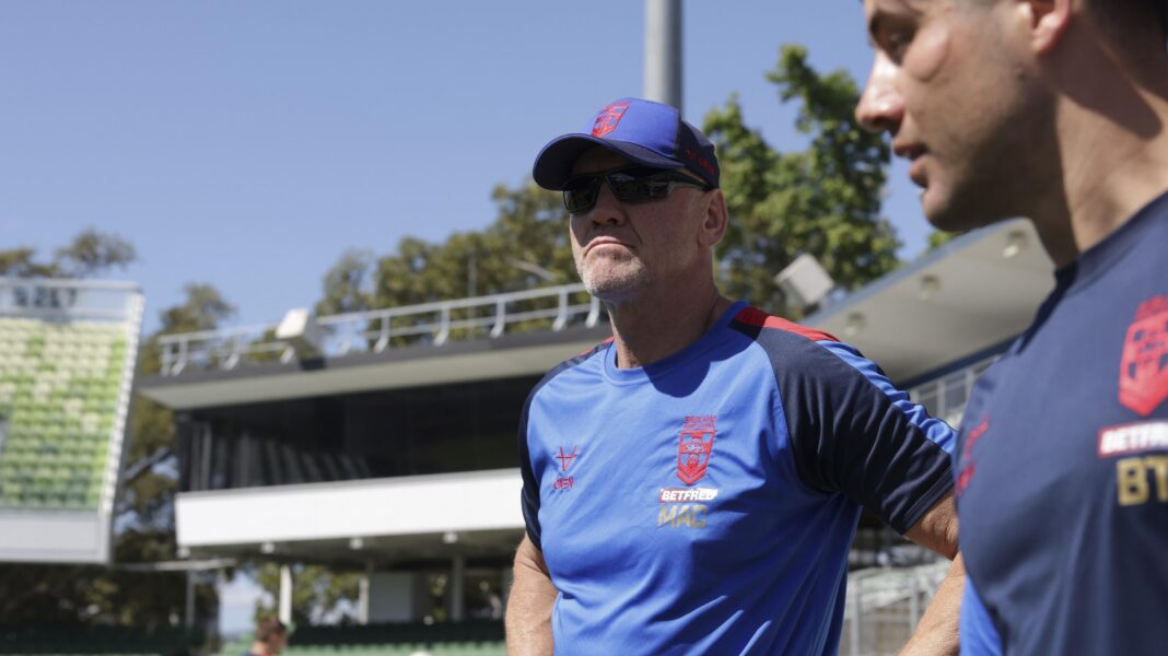 Underdogs? We like that tag, says England captain Williams Brian McDermott, in a cap and sunglasses, looks into the distance