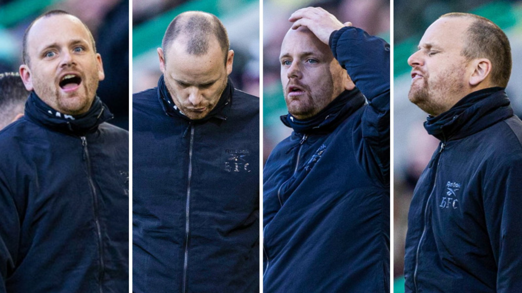 Hibernian manager Marink Reedijk