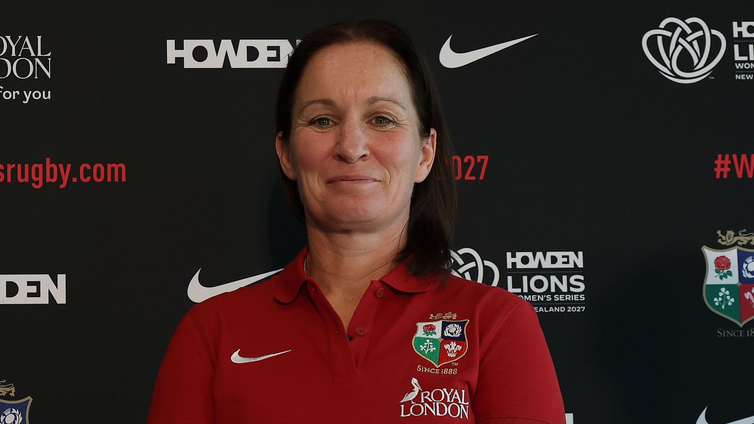 Lions head coach Jo Yapp