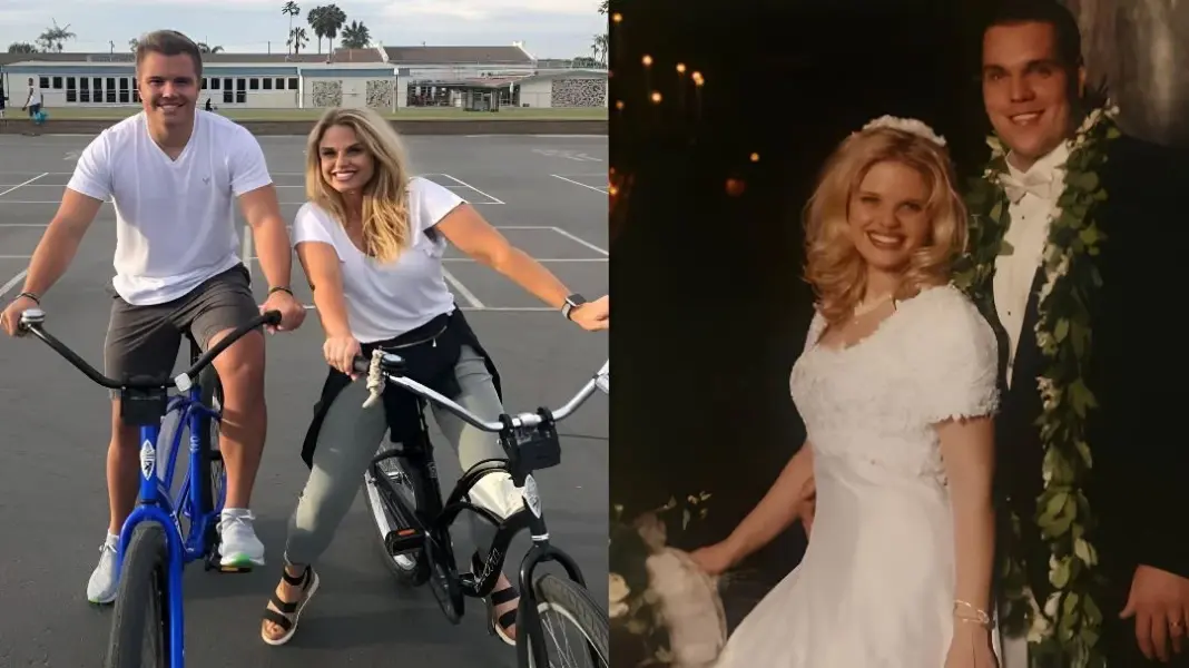 “I get hot all the time”: Zach Wilson’s mom Lisa takes swipe at husband over “M word” jokes while showing off ‘plaid bra’ and leggings look “I get hot all the time”: Zach Wilson’s mom Lisa takes swipe at husband over “M word” jokes while showing off ‘plaid bra’ and leggings look