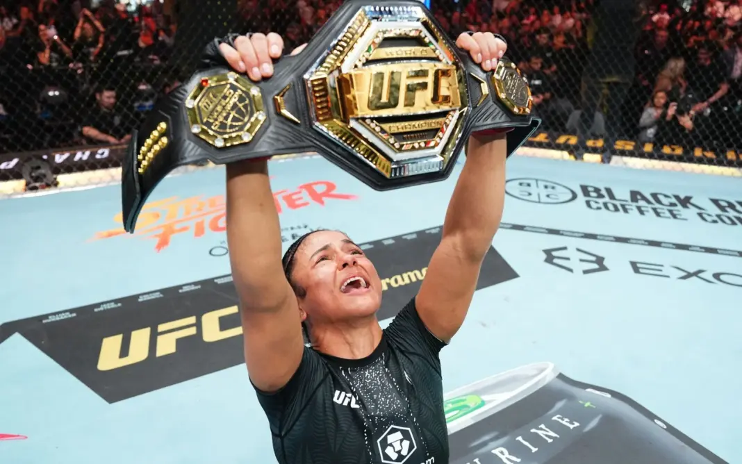 Amanda Nunes drops one-word reaction to Natalia Silva’s women’s flyweight title win at UFC 332 Amanda Nunes drops one-word reaction to Natalia Silva’s women’s flyweight title win at UFC 332