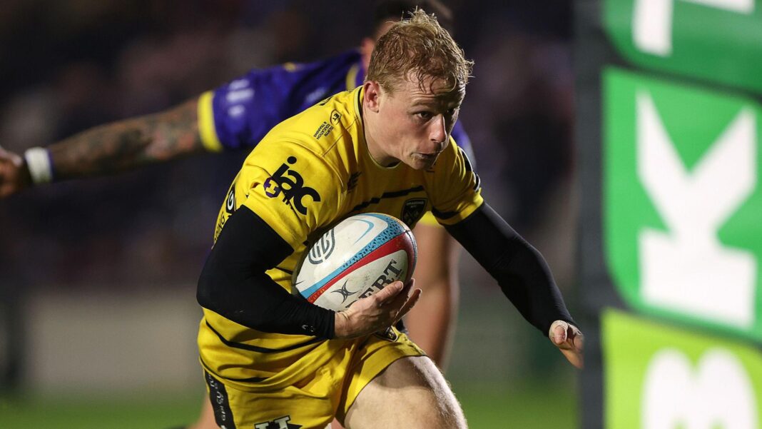 Stretched Dragons ease past winless Zebre David Richards goes over to score a try for Dragons against Zebre