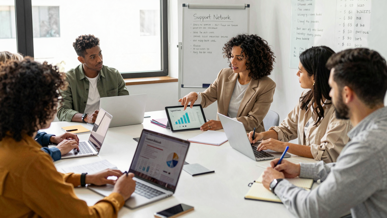 Find Key Resources and Support Networks