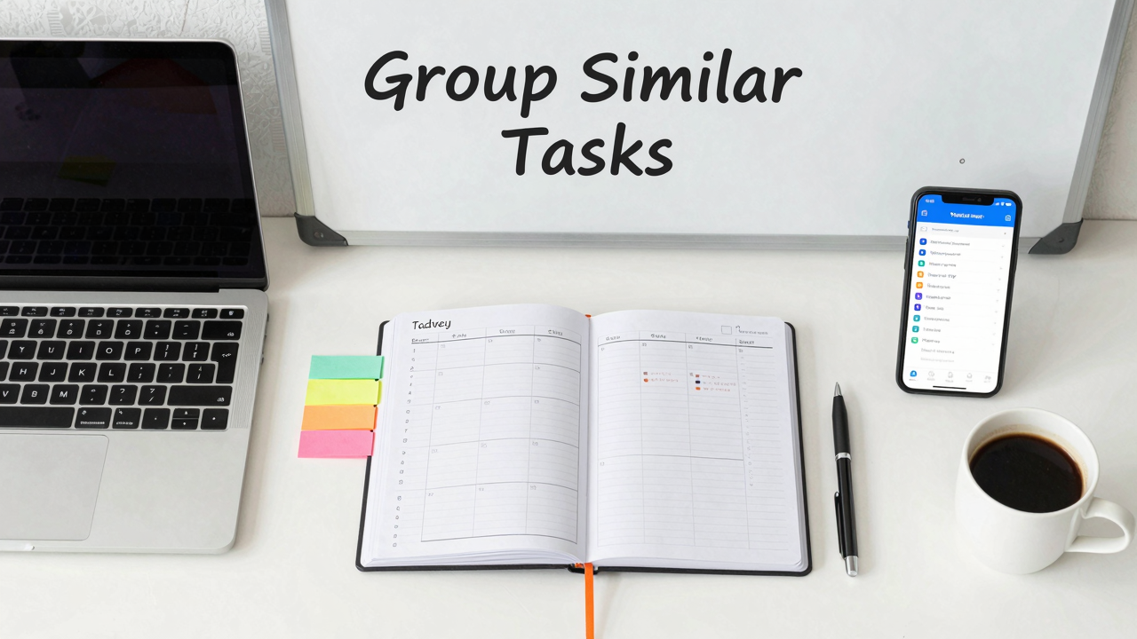 Group Similar Tasks for Efficiency
