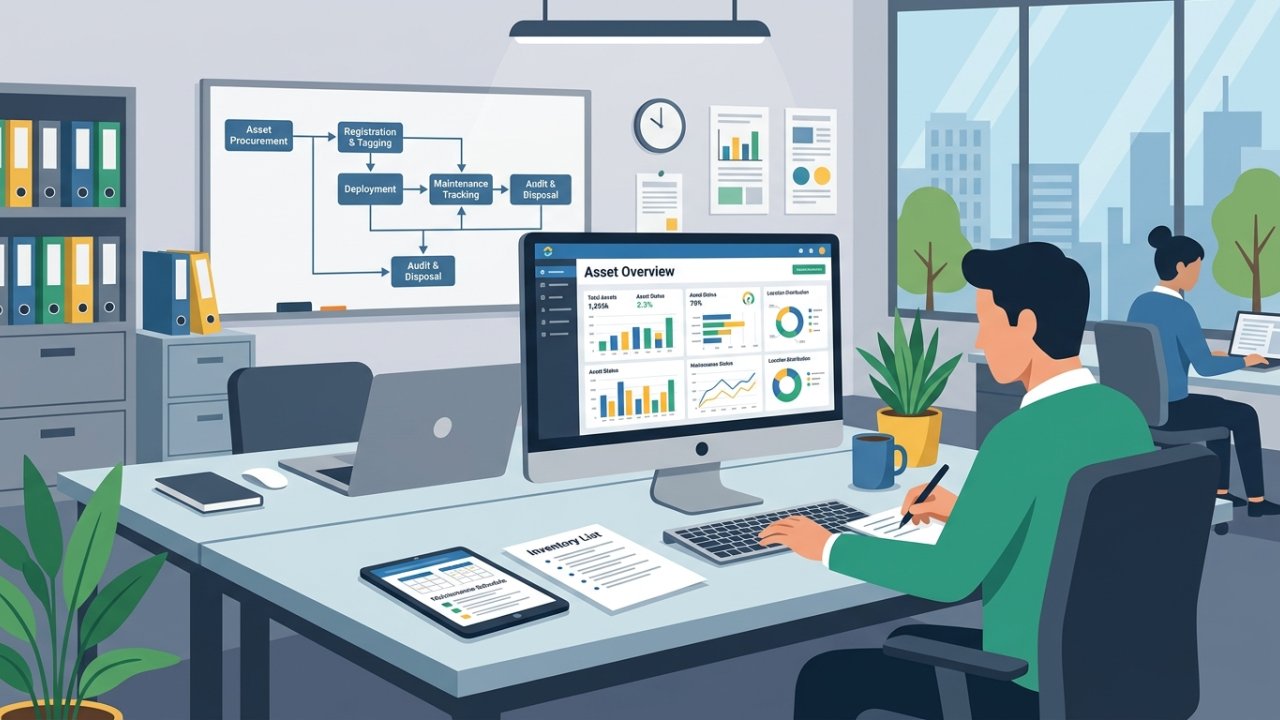 How Does Physical Asset Management Software Work?