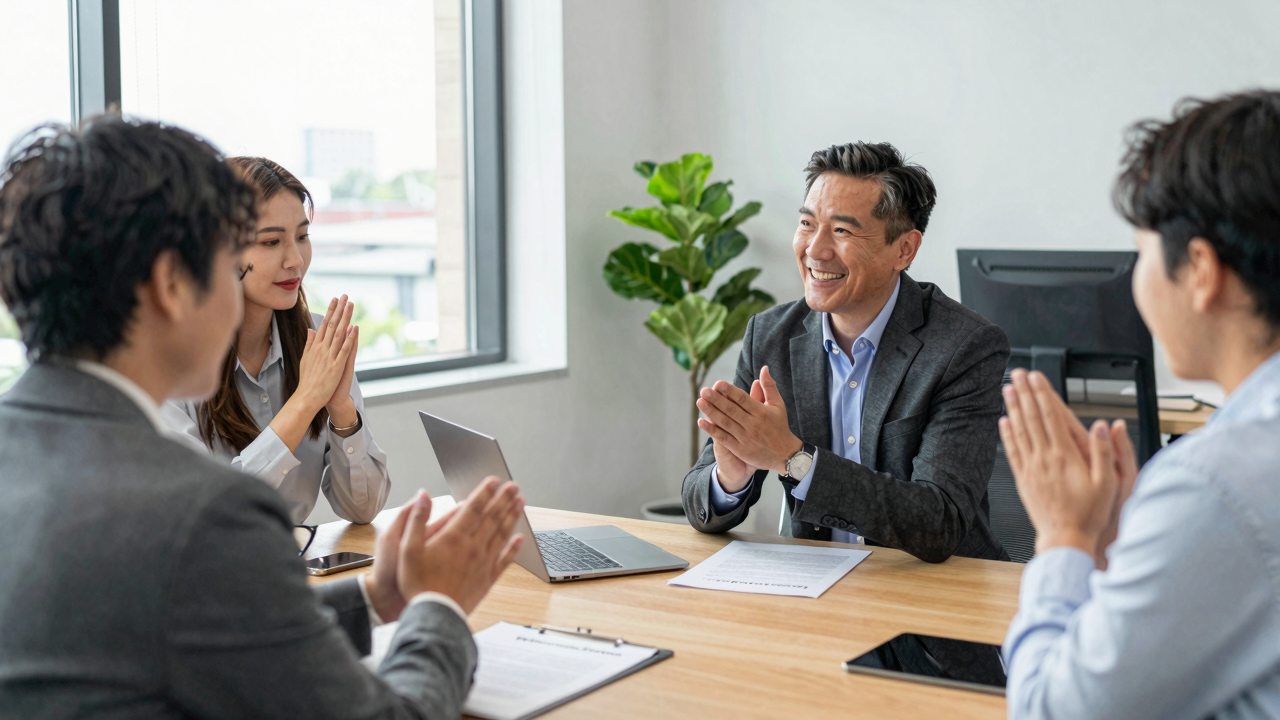 How to Praise a Middle-Level Manager's Performance