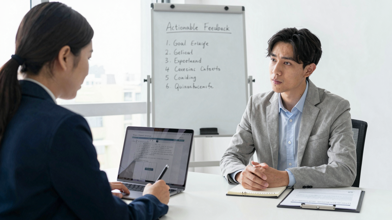 How to Provide Actionable and Specific Feedback