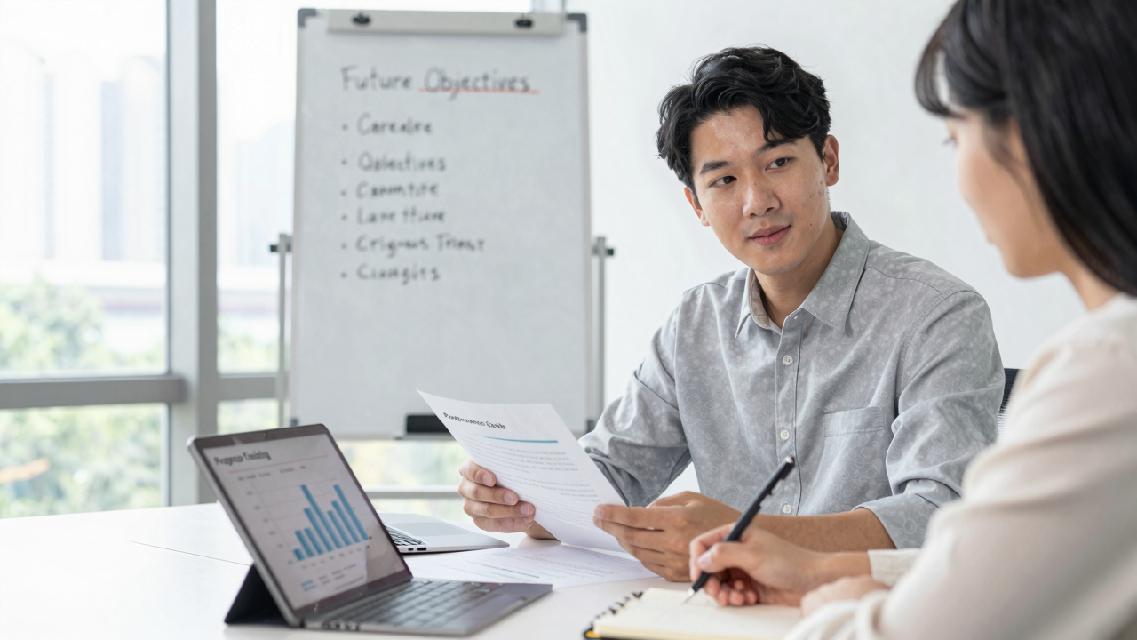 How to Set Future Goals in Performance Reviews