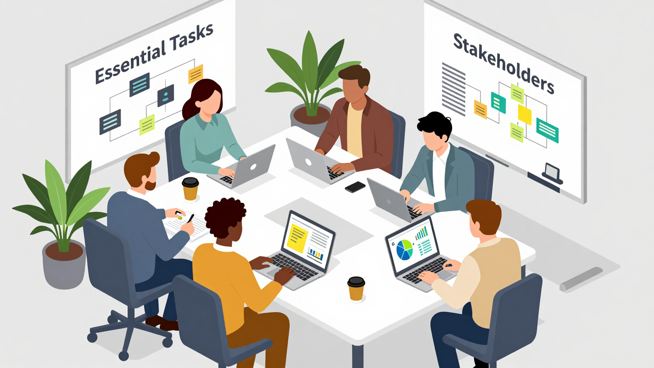 Identify Essential Tasks and Stakeholders in Your Workflow