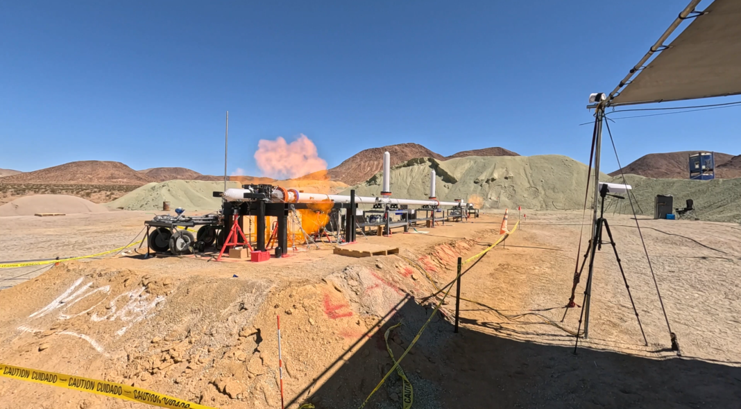 Forget rockets — Longshot wants to fire cargo into space from a gun. See it at TechCrunch Disrupt 2026 A multi-injection gun built by Longshot Space Technology is fired at a test site in California.