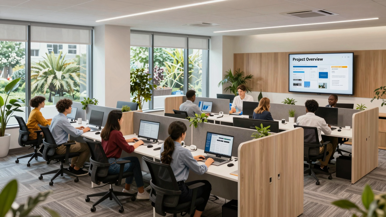 Implement Flexible Workspaces in Office Space Planning