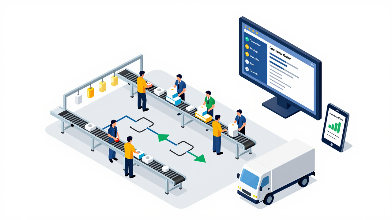 Just-In-Time (JIT) Production: Meeting Customer Demand Efficiently