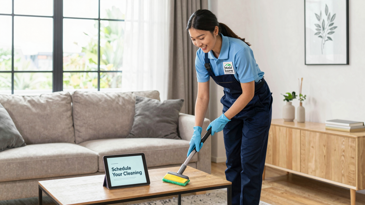 Maid My Home: Online Franchise for Reliable Cleaning Services