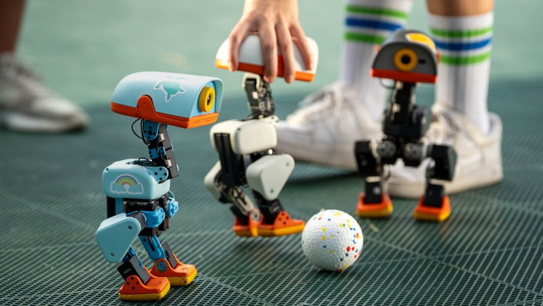Hottest toy for Christmas? Nvidia CEO plays with adorable Microduck robots, 20,000 sell image