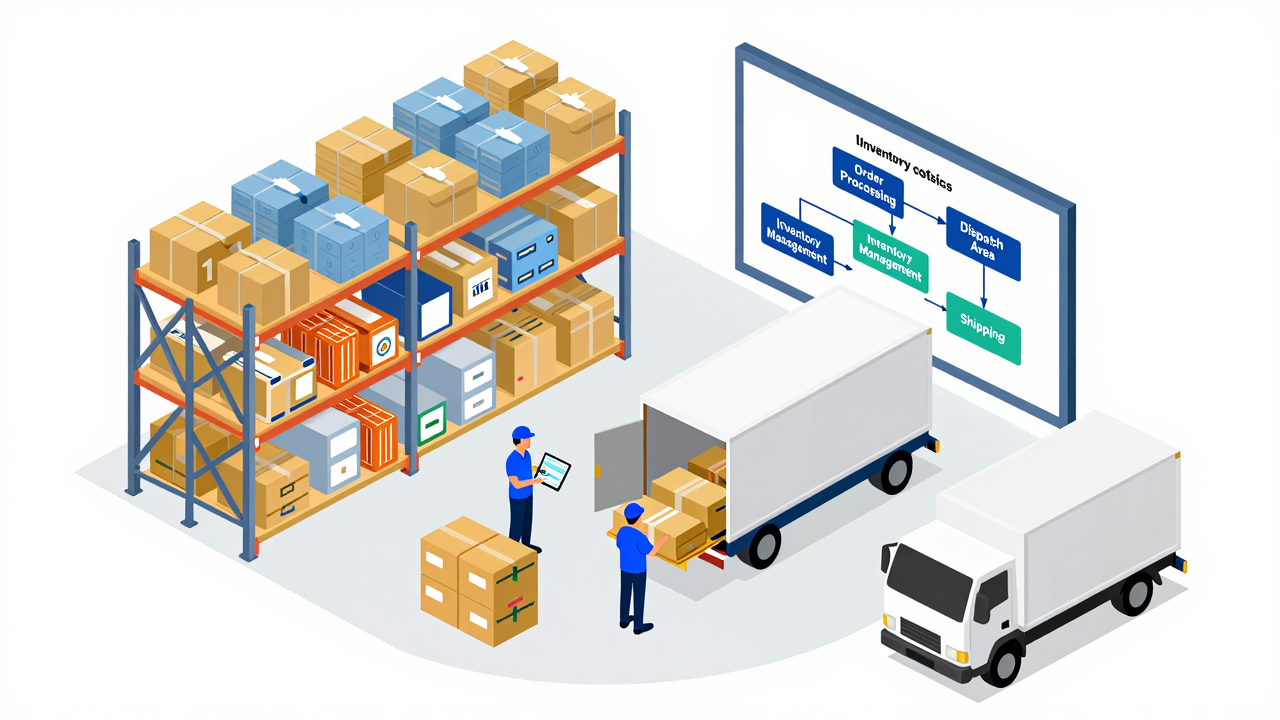 Optimizing Distribution and Shipping in Inventory Logistics