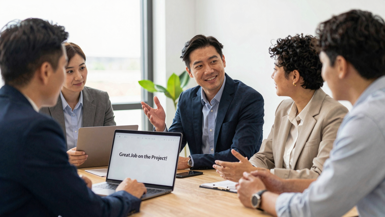 Positive Comments for Middle-Level Managers