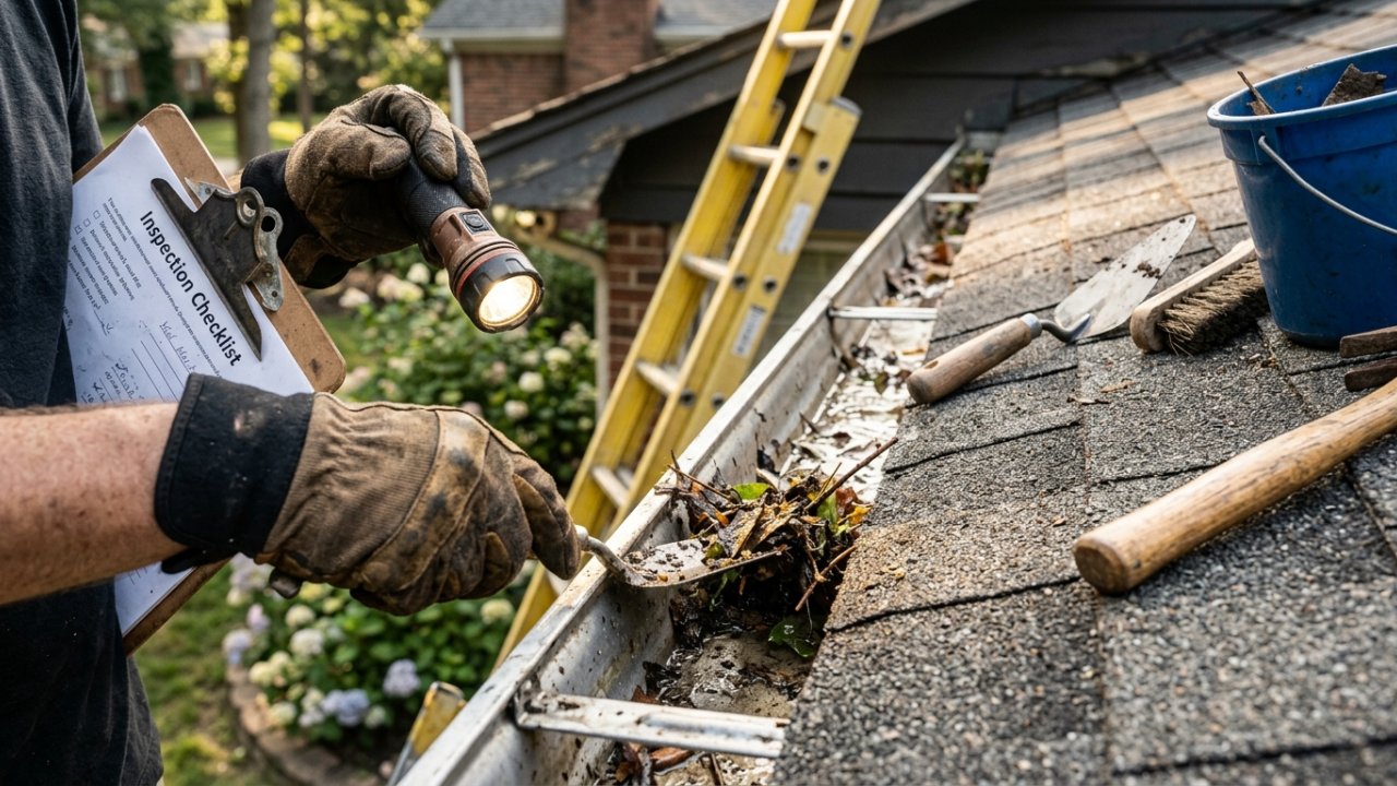 Regularly Inspect and Clean Your Roof and Gutters