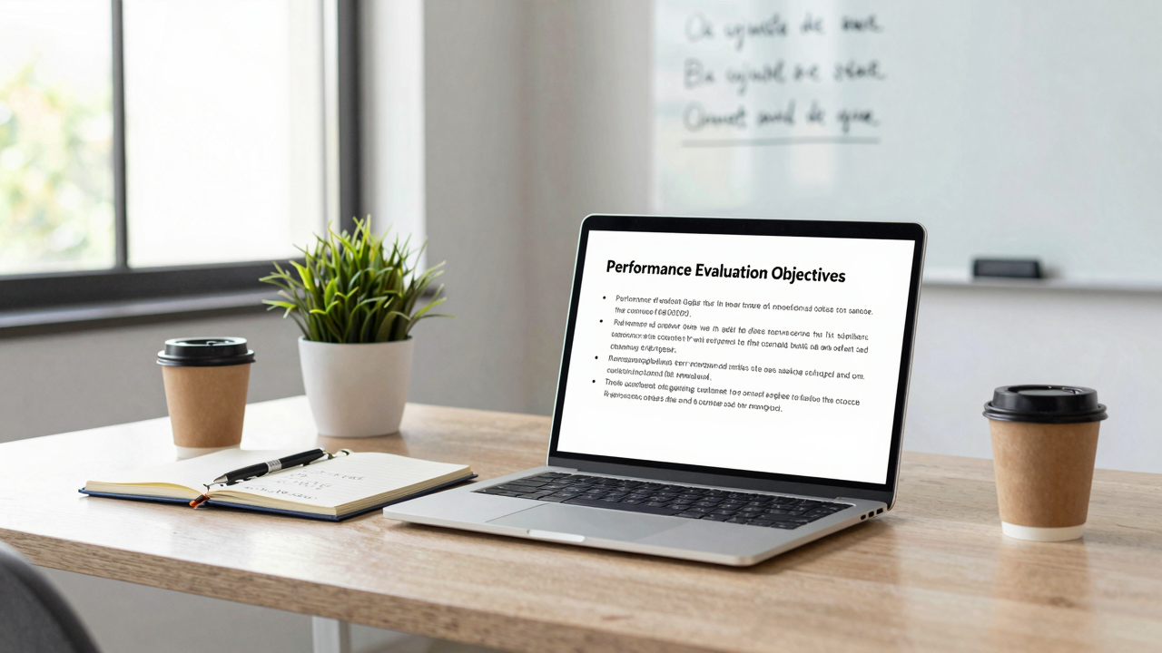Set Clear Objectives for Evaluations