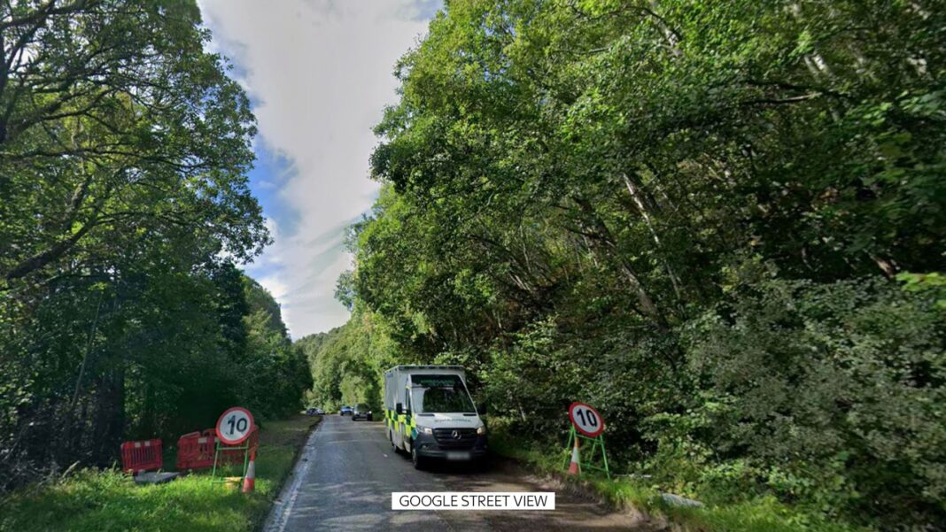 Girl, 9, killed in crash between car and pick-up truck Skynews a831 scottish highlands 7371062