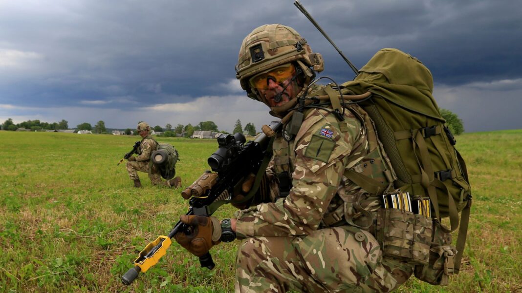Army chief says politicians to start ‘frank conversation’ with public to prepare for war Skynews army uk 7304657