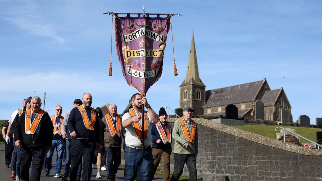 Orange Order calls for ‘urgent meetings’ over Drumcree parade ban Skynews garvaghy road orange order 7363466