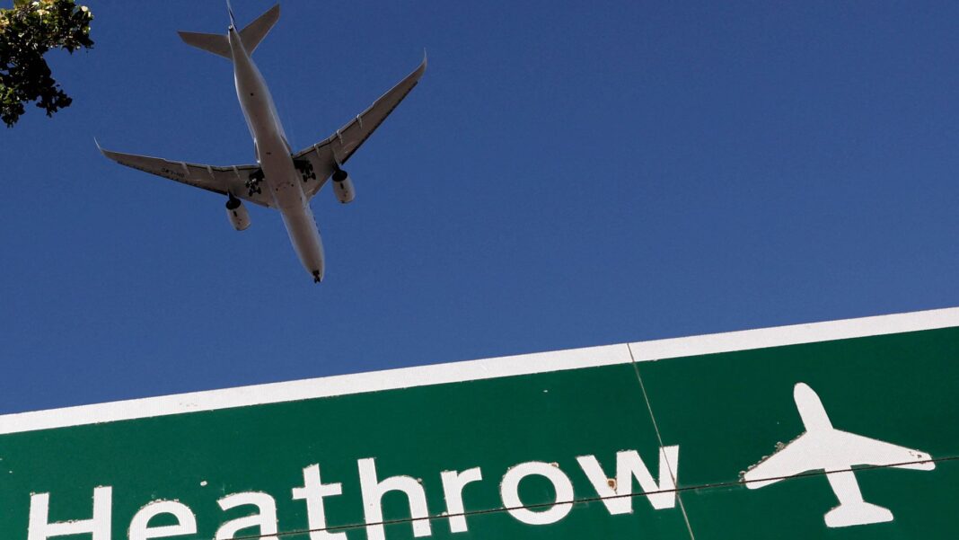 Ministers to land bankers for Heathrow expansion role Skynews heathrow passenger 7345890