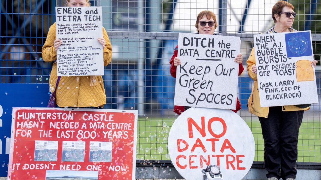 Campaigners demand public consultation on mega data centres Skynews hunterston data centre 7364877