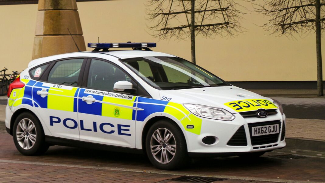 Former chief constable had affairs with two junior officers Skynews police car hampshire police car 6345475