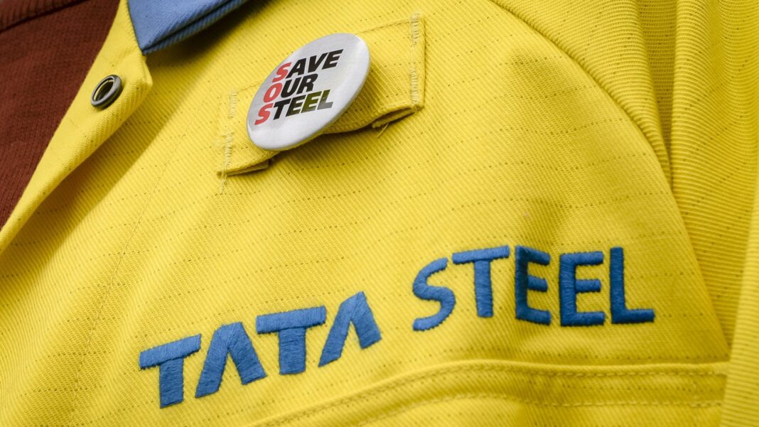 Ministers hand EY contract to scrutinise Tata Steel funding request Skynews wales port talbot tata steel 6570313
