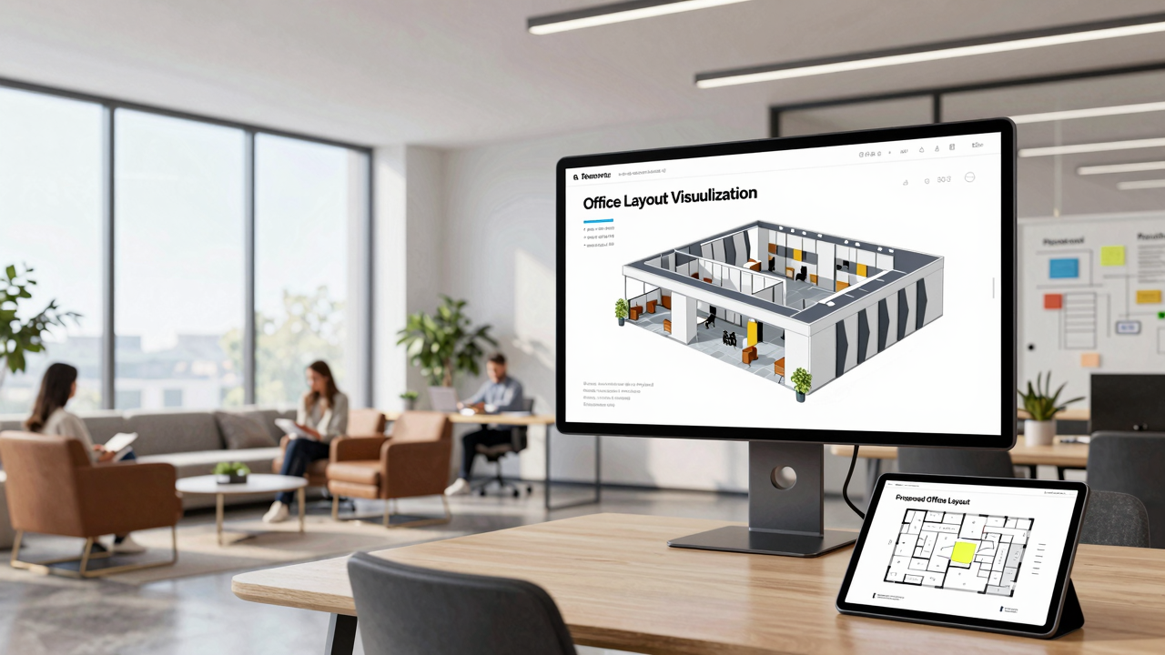 Utilize Technology for Office Space Planning Visualization