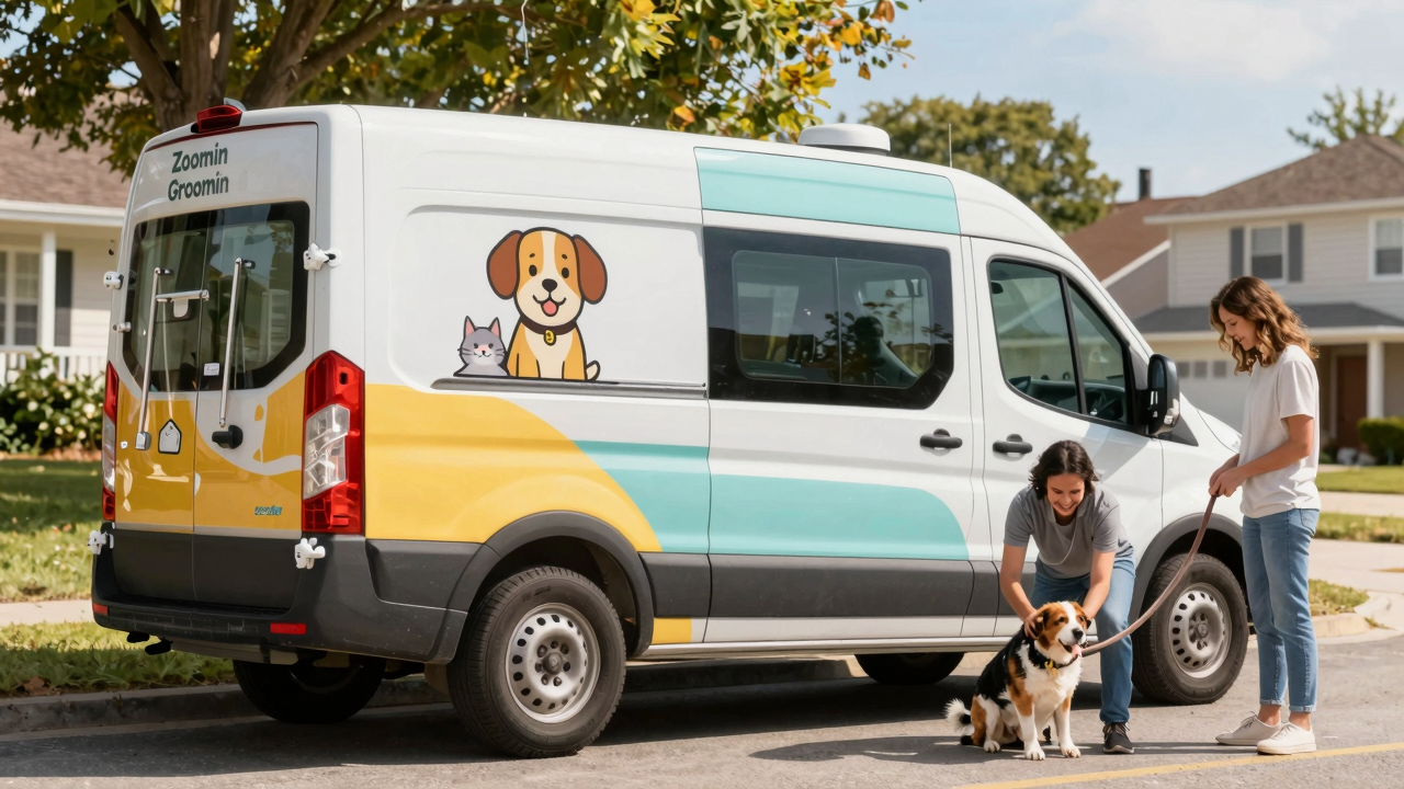 Zoomin Groomin: Your Mobile Pet Grooming Franchise